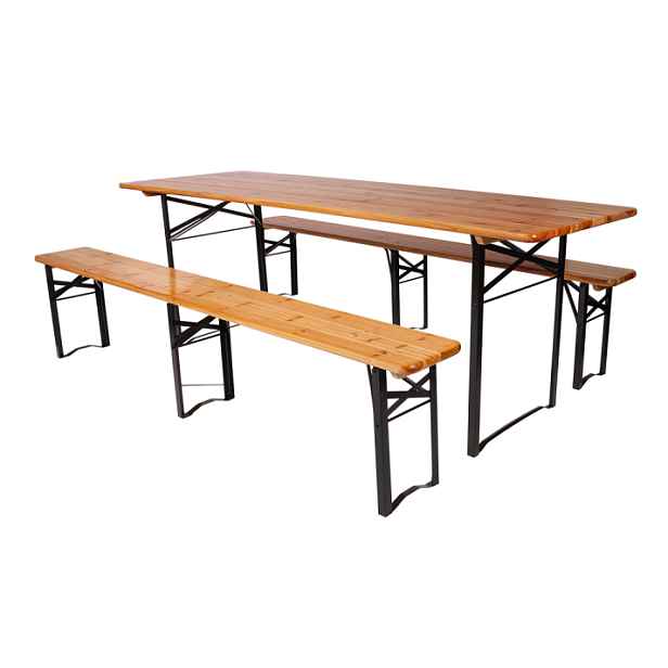 Pivní set STRAKOŠ 220 x 70 cm - WOODY