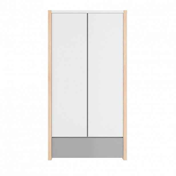 RAUMHIRSCH FURNITURE DĚTSKÁ SKŘÍŇ Pinette, 2dveřová – ideální do dětského pokoje, bílá