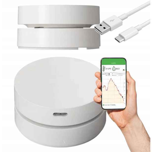 WiFi senzor teploty a vlhkosti Aplikace Supla THW-01 Zamel