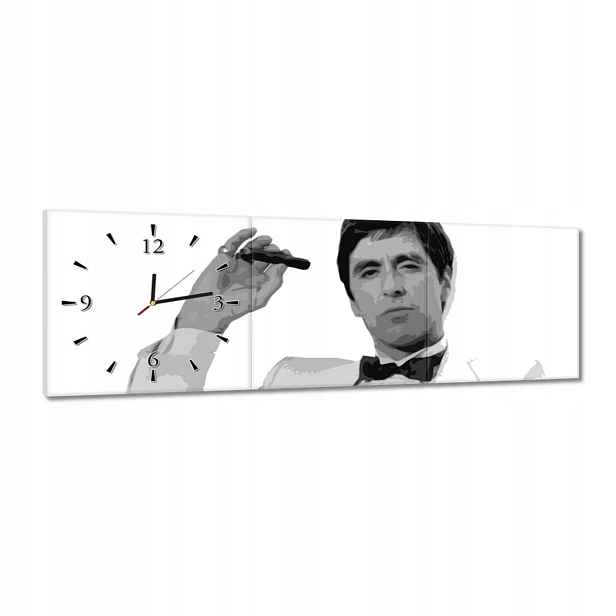 Hodiny 90x30 Scarface Al Pacino