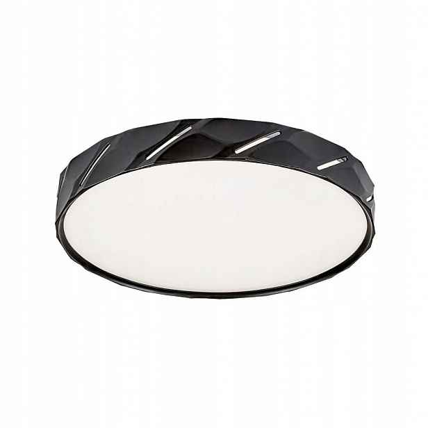 Černá kulatá moderní stropní svítidlo stropní svítidlo Led 25W Nessira 71120