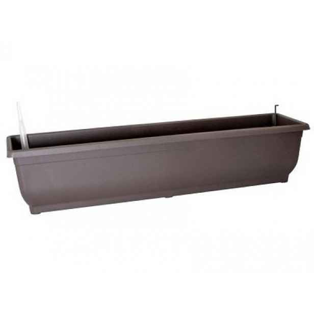 Samozavlažovací truhlík AQUA GLORIA 80 cm, hnědá MA311769