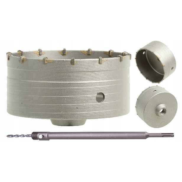 Korunkový Vrták Na Betonu 125 mm Adaptér SDSplus 350 mm Fréza Korunka Vidiová Sds