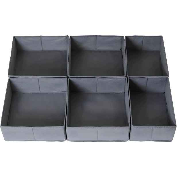 Organizéry Do Zásuvek Na Oblečení 6 Ks Skládací Do Skříně Pax 75X58 CM