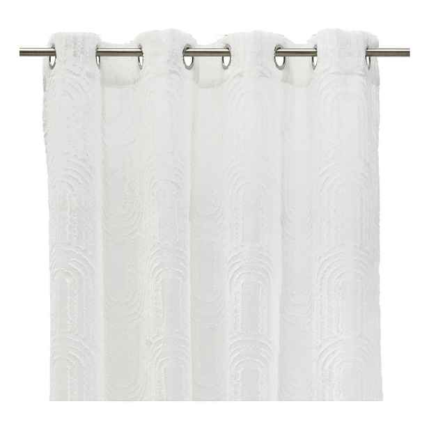 Bílá záclona 140x260 cm Relief Arch – Casa Selección