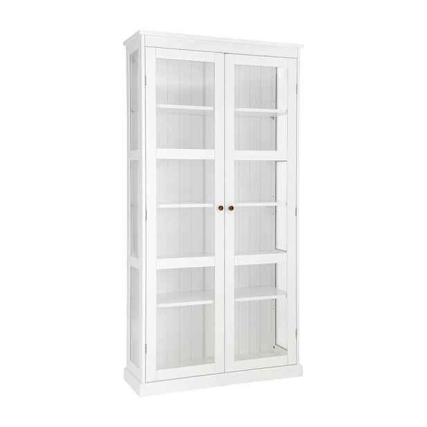 Bílá vitrína z MDF 98x193x34 cm Wilma – Ellos Home