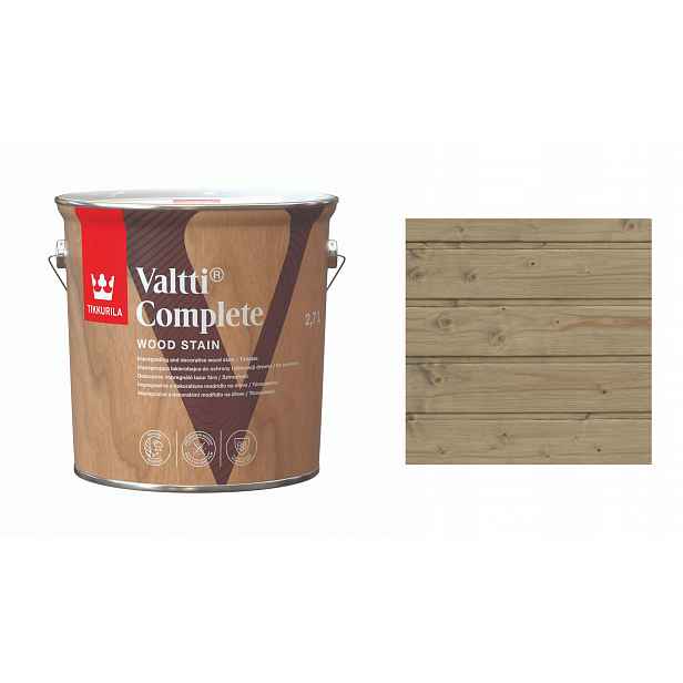 Tikkurila Valtti Complete 2,7L 215A Bushel Rozpouštědlový Lakový Nátěr