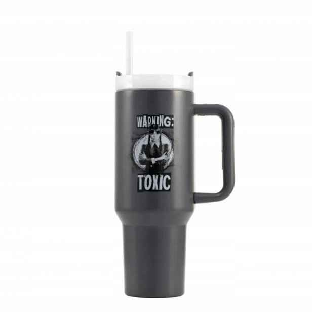 Toxic Cestovní hrnek s brčkem Wednesday