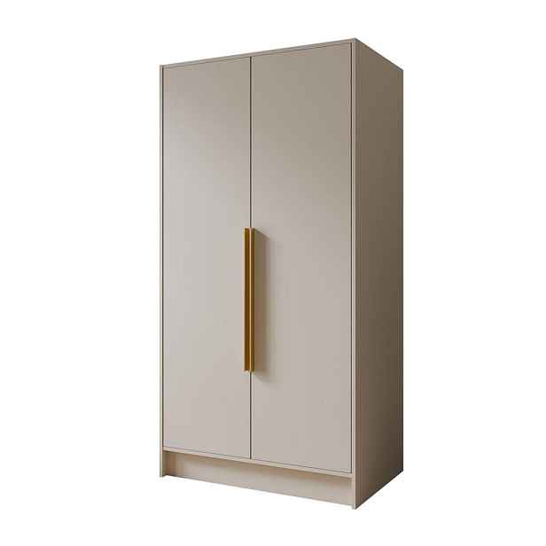 MASSENO ŠATNÍ SKŘÍŇ S OTOČNÝMI DVEŘMI BERON, 102/200/51 cm moderní 2dveřová, kašmírová