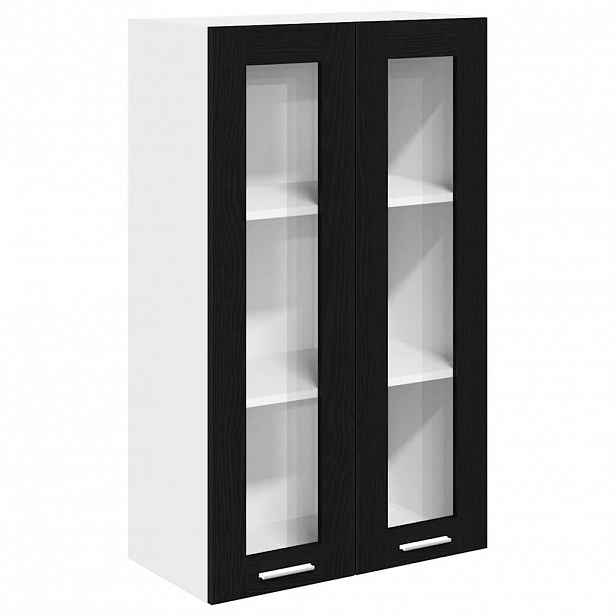 vidaXL Závěsná skříňka Černý dub 60 x 31 x 100 cm Kompozitní dřevo