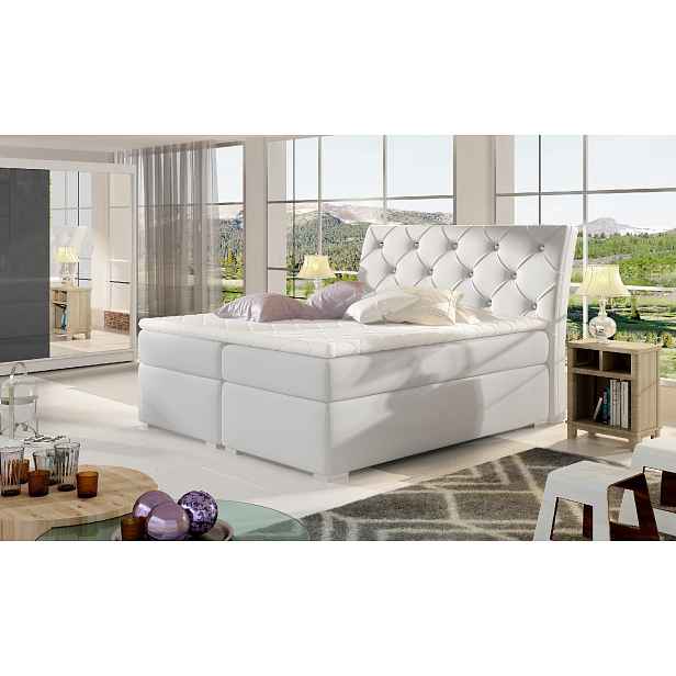 Boxspring Balvin Rozměr: 160 x 200 cm, látka: Soft 17