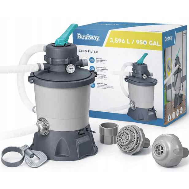 Písková pumpa pro bazény 3596 L/h Bestway 58515