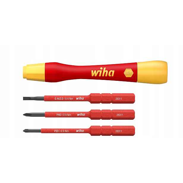 Sada šroubováků Vde 4ks Wiha PicoFinish SlimVario 1000V Model 43167