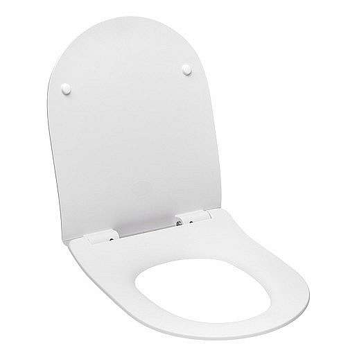 WC prkénko Glacera duroplast bílá matná AL030SMW