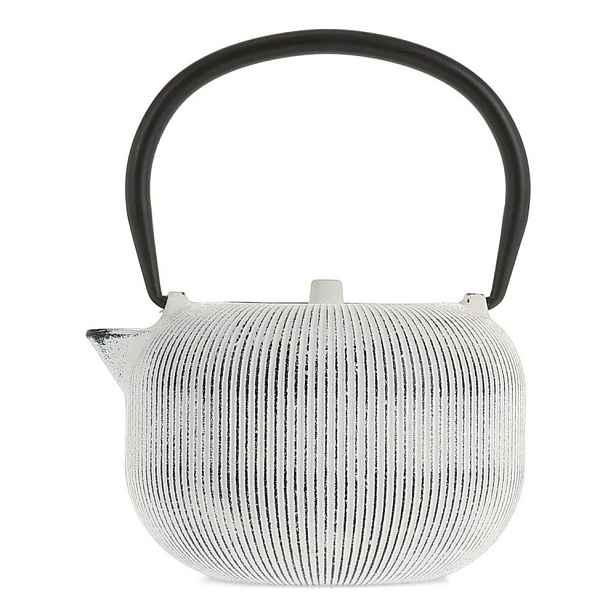 Černobílá konvice na čaj z litiny 700 ml Sencha – S|P Collection