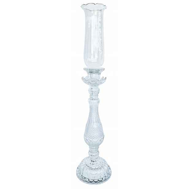 Svícen křišťál sklo 64 cm 2559-6 S