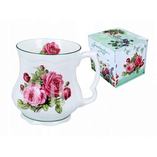 Carmani Porcelánový hrnek Babičky Růže