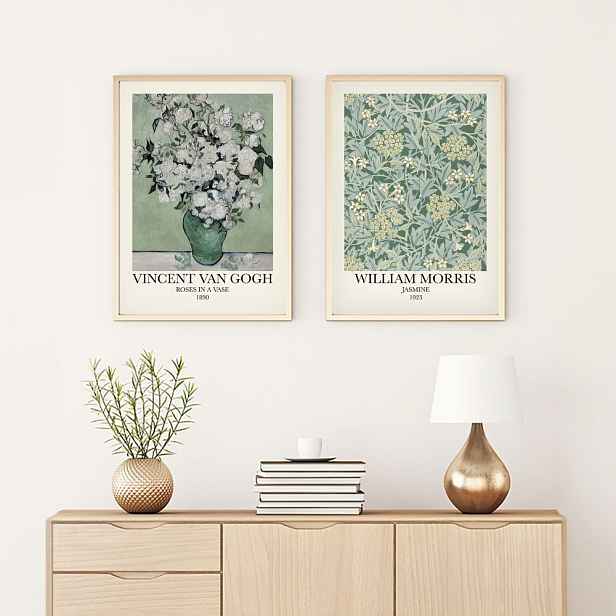 Dekorativní rámovaný obraz z MDF (2 kusy) Huhu277 - 50 x 70