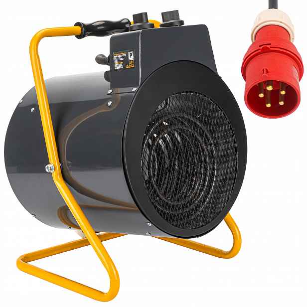 Elektrický Ohřívač 9KW 400V S Termostatem, Ventilátor, Radiátor