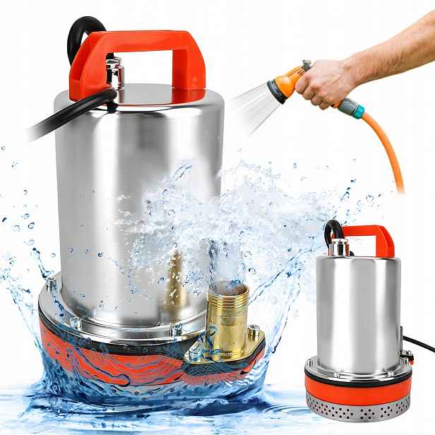 Ponorné Čerpadlo Na Čistou Špinavou Vodu Ponorné 3000 L/h Mobilní 12 V