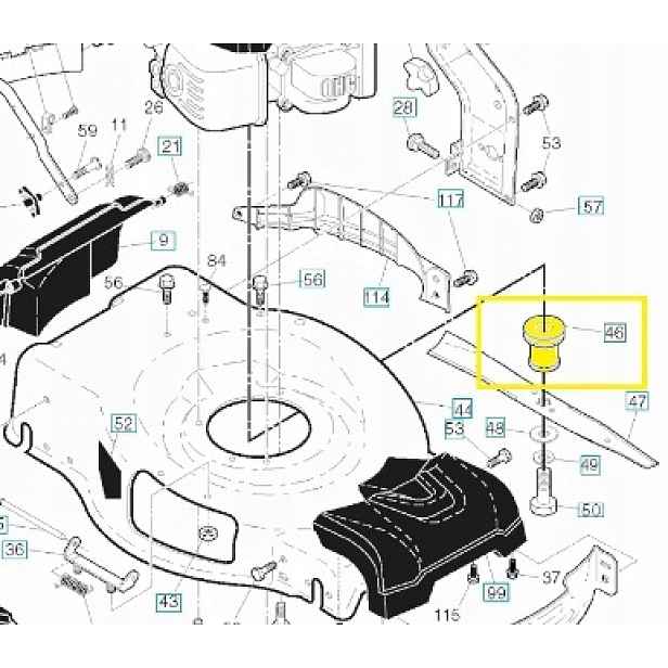 Adaptér nože sekačky Husqvarna LC 356AWD HU700H LM 2256