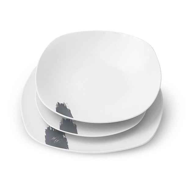 BERLINGERHAUS Jídelní sada talířů porcelánová 18 ks BH-10204