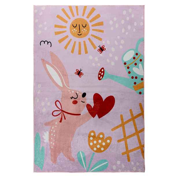 Dětský kusový koberec Magic Kids ML 106 Lora, 160x230, růžová, dětský pokoj, Obsession