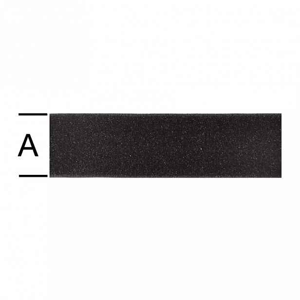 Suchý zip fl. 50mm černý