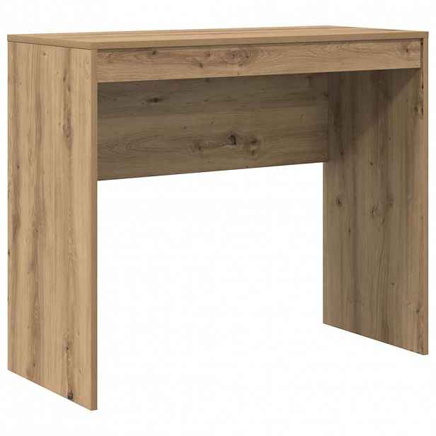 vidaXL Stůl Artisanový dub 90 x 40 x 76 cm