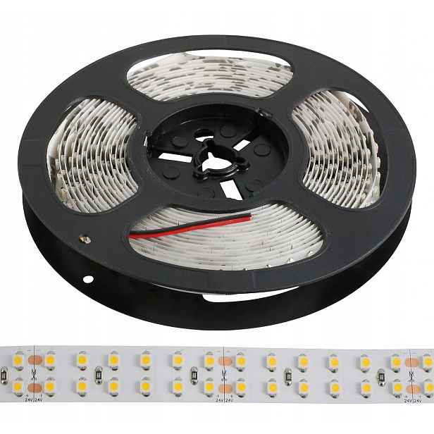 Led Páska Bílá Teplá 5,0 m, 3528/1200, DC 24V, TC-WW240-3528-24/IP20 Talv