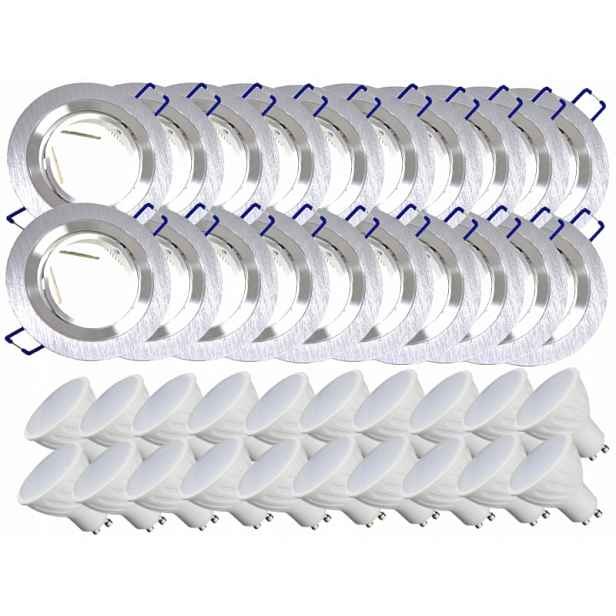 Sada stropních svítidel Halogen 20 x žárovky 1,5 W