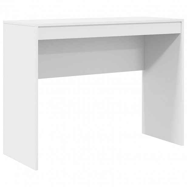 vidaXL Stůl Bílá 100 x 40 x 76 cm
