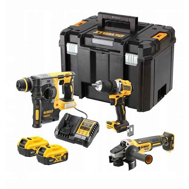 Dewalt DCK330P2T Sada elektrického nářadí Combo 18 V 2x5Ah kufr