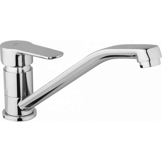 JB Sanitary Stojánková umyvadlová a dřezová baterie MIRAM, otočné ramínko 200 mm M10 21 00