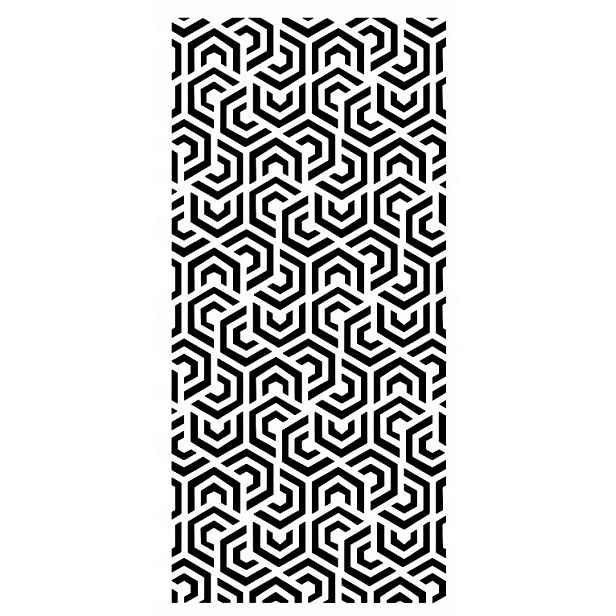 Omítací Malířská Šablona LuxBud na omítky 130 x 61 cm vzor Dekor Panel 70