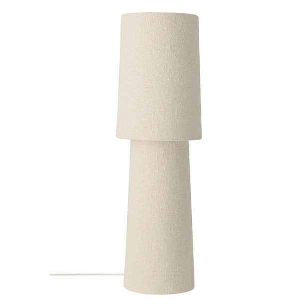 Bílá stolní lampa z materiálu bouclé (výška 58 cm) Philo – Ellos Home