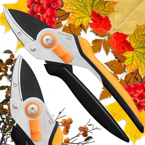 Fiskars Zahradní nůžky Na Suché Břečťany Solid P371 Ostré