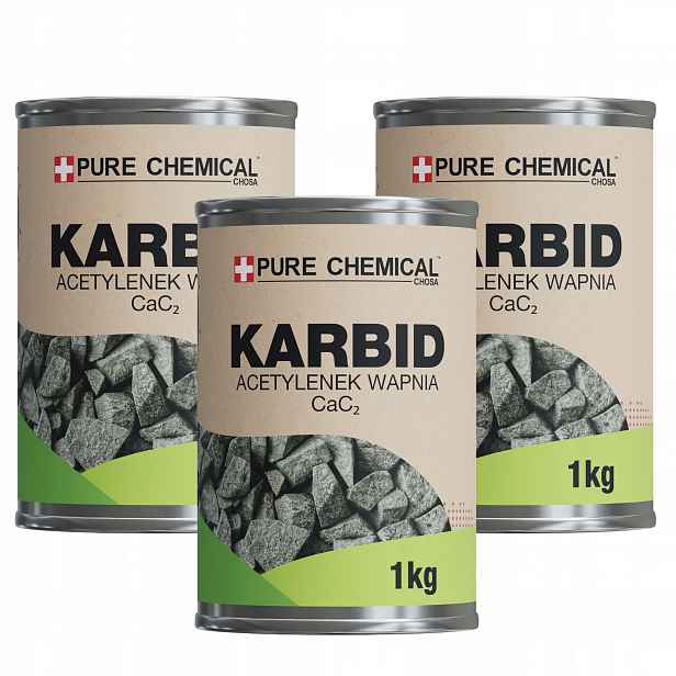 Karbid Vápníku Granule 3x1 kg