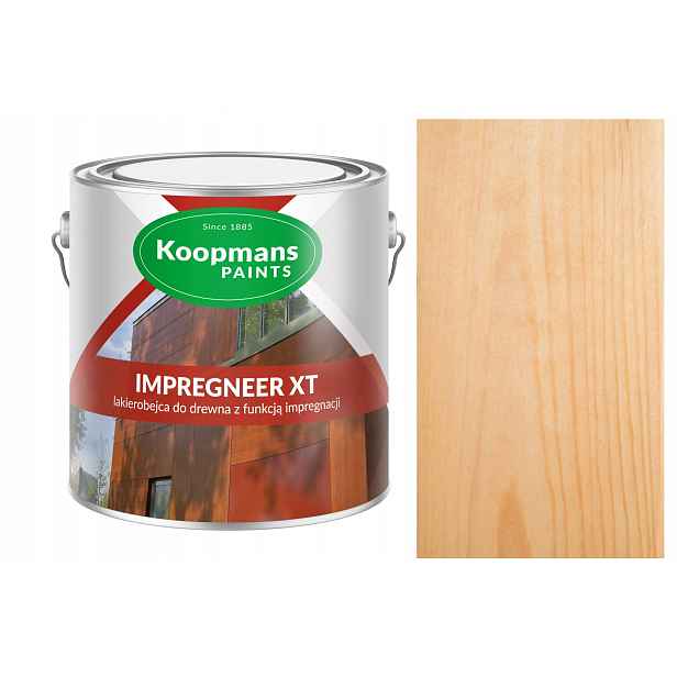 Koopmans Impregner Xt 2,5L Lakovací Nátěr Na Dřevo Bezbarvý Uv