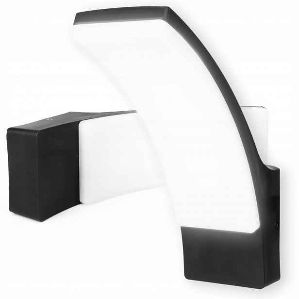 Moderní lampa Fasádní nástěnné svítidlo Zahradní Led lampa IP65 12W
