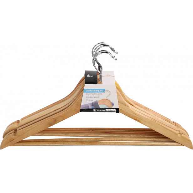 Sada ramínek (6 ks) dřevěná