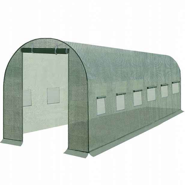 Fólie Tunelová silná pro fóliový tunel Skleník Ochrana 6x3 m 18 m