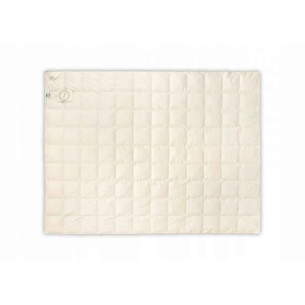 Letní péřová přikrývka Organic Cotton 100% peří 135x200, Amz