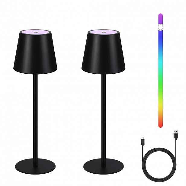 Nettlife STOLNÍ lampa Kassel LED (sada 2 ks) 11/11/37,5 cm
