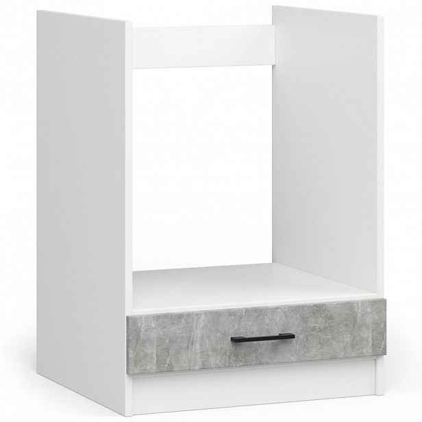 RAUMHIRSCH FURNITURE ZÁVĚSNÁ SKŘÍŇ Bílá, beton 82/60/55