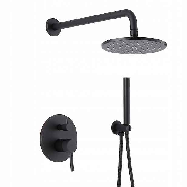 Sprchový set pod omítku Wezer EKO17B-01-BLACK
