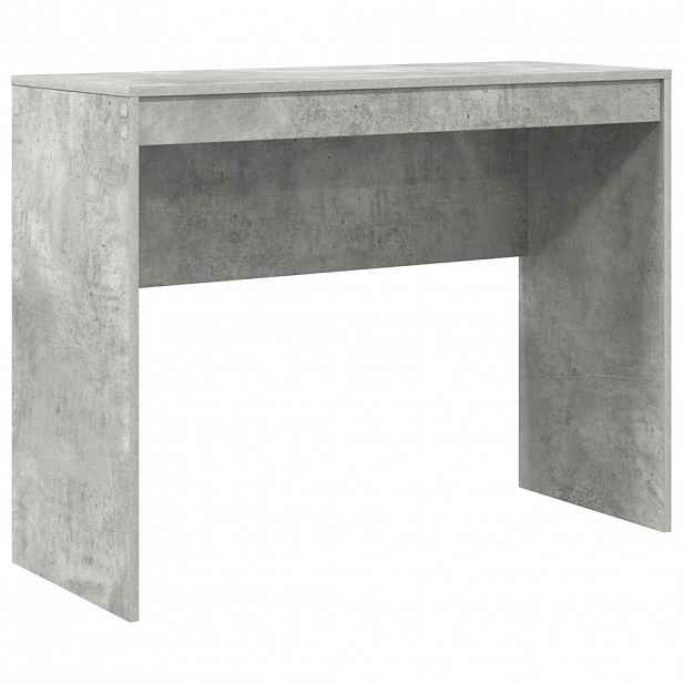 vidaXL Stůl Betonově šedá 100 x 40 x 76 cm