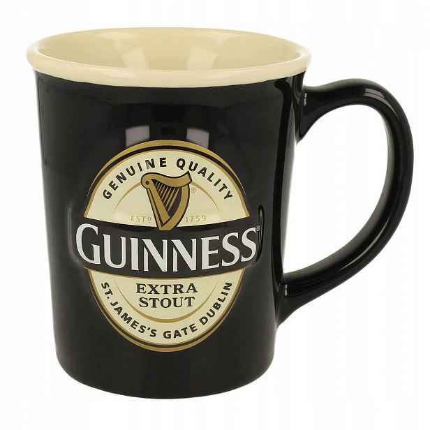 Guinness Extra Stout keramický pivní sklenice hrnek 40cl A10