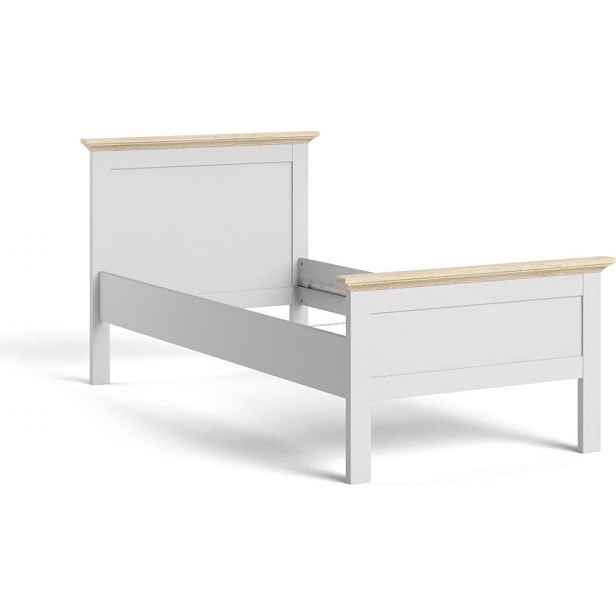 Tvilum Postel Provine 90x200 bílá/dub
