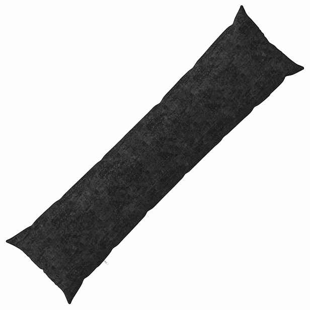 vidaXL Polštář HEERLEN Antracitová 40 x 145 cm Čenilková tkanina